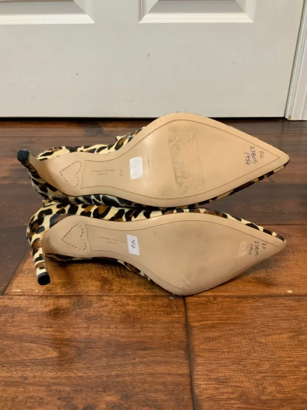 Charlotte Olympia Tan Brown Leopard Print Calf Hair Heel Ankle Booties, Size 10
